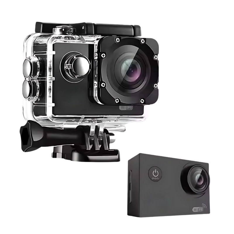 CAMARA DE ACCION DEPORTIVA FULL HD SUMERGIBLE GRAN ANGULAR - 2