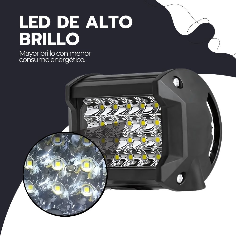 FOCO LED NEBLINERO 36W IP67 ALTA POTENCIA PARA VEHICULOS - 5