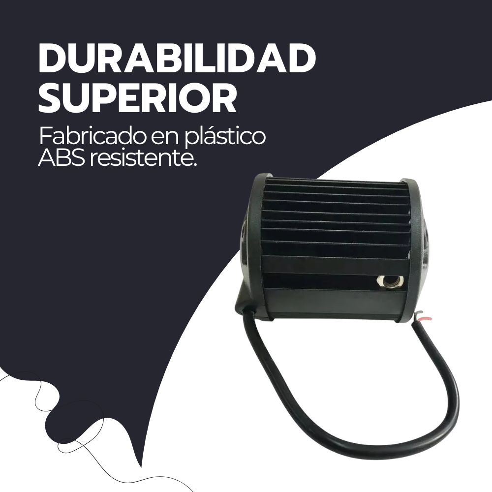FOCO LED NEBLINERO 36W IP67 ALTA POTENCIA PARA VEHICULOS - 8