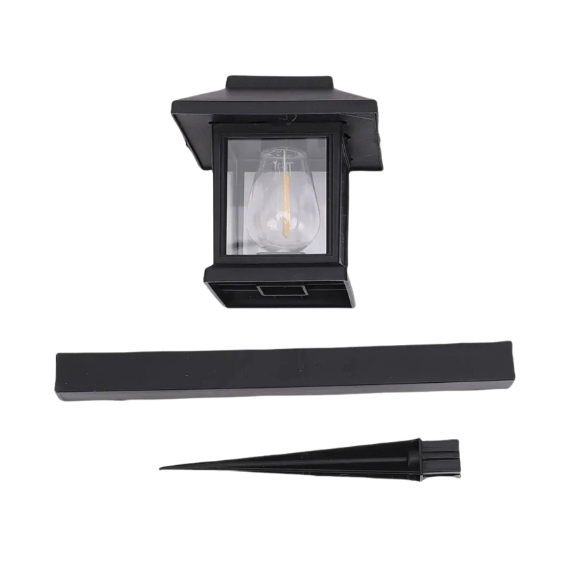 LAMPARA SOLAR LED ESTACA ESTACA JARDIN PARQUE - 2