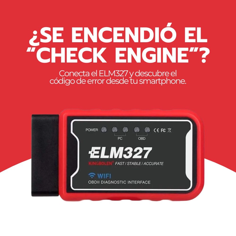 ESCANER AUTOMOTRIZ OBD2 WIFI ELM327 DIAGNOSTICO AUTO - 6