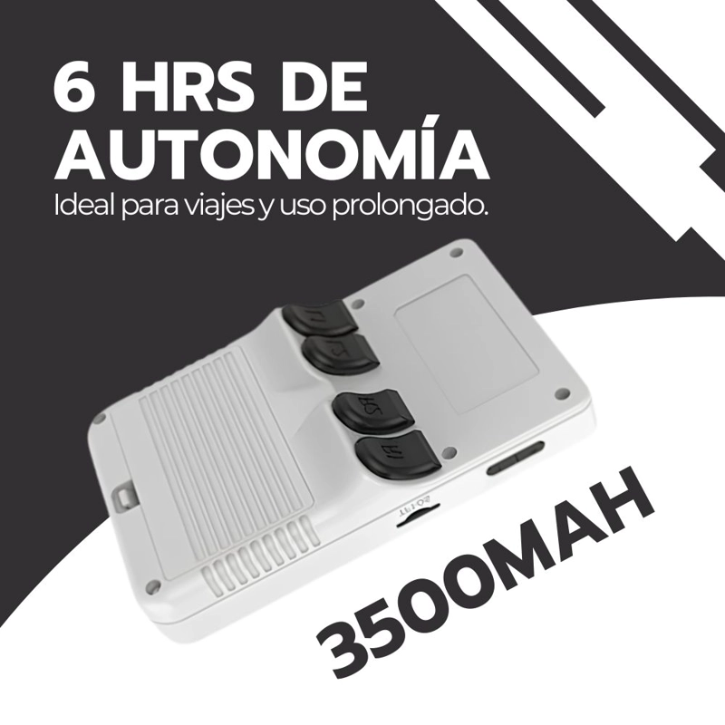 CONSOLA RETRO PORTATIL R36S 64GB WIFI +10000 JUEGOS BLANCO - 9