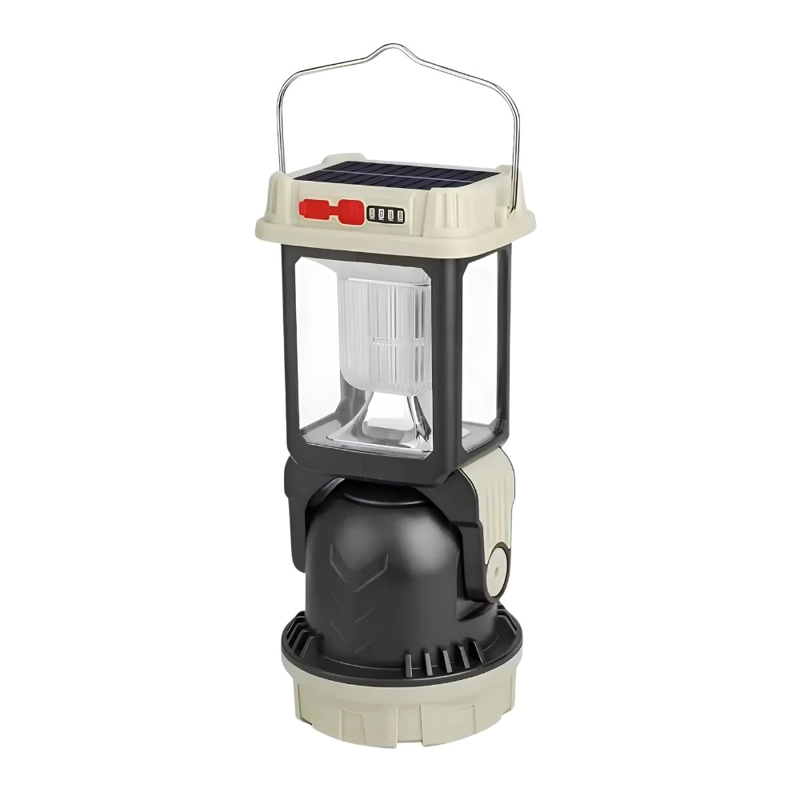 LINTERNA FAROL RECARGABLE DE MANO 2EN1 MULTIFUNCIONAL 180° - 1