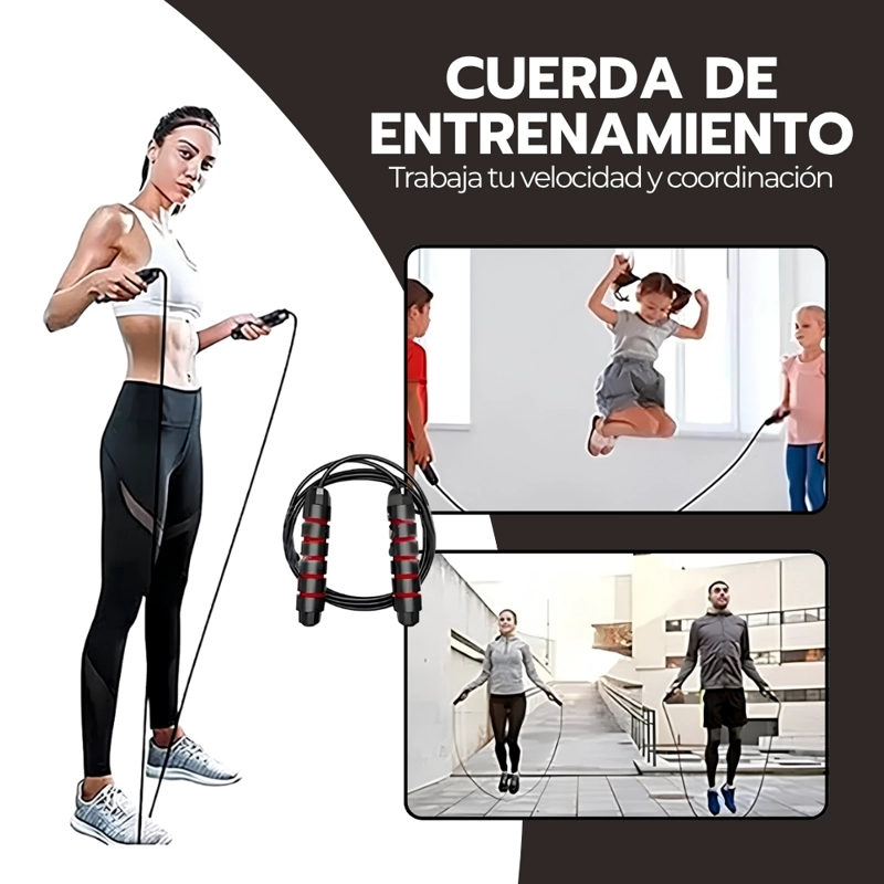 KIT ENTRENAMIENTO AGILIDAD ESCALERA CONOS CUERDA FUTBOL VELOCIDAD 55CM AMARILLO NOVYSTOR - 4