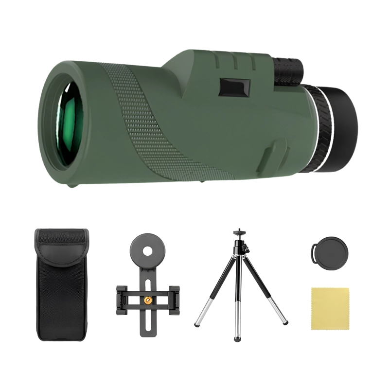 TELESCOPIO MONOCULAR 40X60, TELESCOPIO PORTATIL DE ALTA DEFINICION - 2