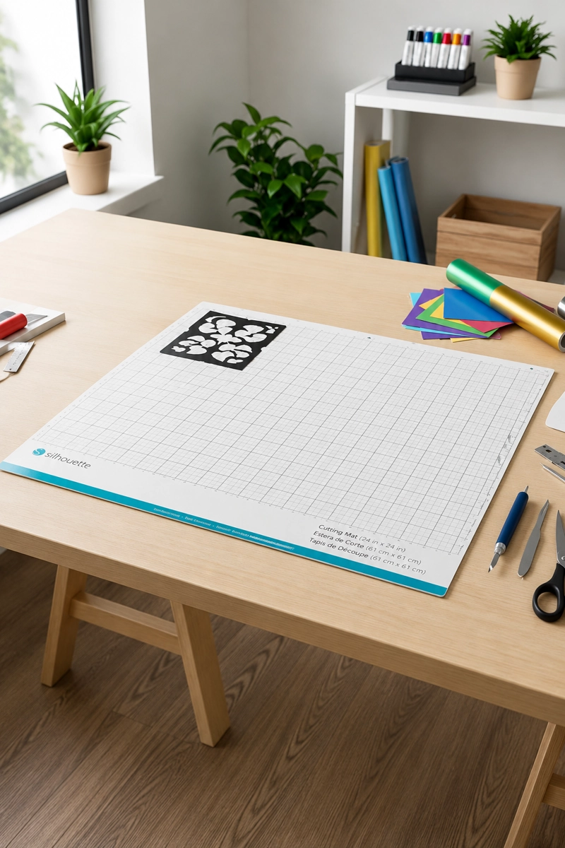 BASE DE CORTE PARA SILHOUETTE CAMEO PRO - 60X60 CM - 4