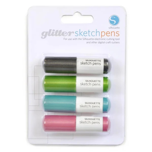 PACK DE LAPICES PARA DIBUJO GLITTER SILHOUETTE - 1