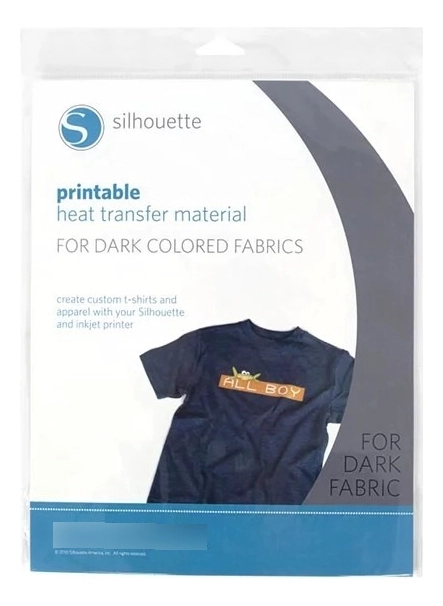 VINILO TEXTIL IMPRIMIBLE SILHOUETTE T. CARTA (2 HOJAS) - 1