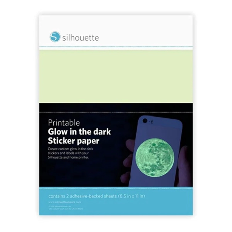 PAPEL ADHESIVO - GLOW IN THE DARK SILHOUETTE - 1