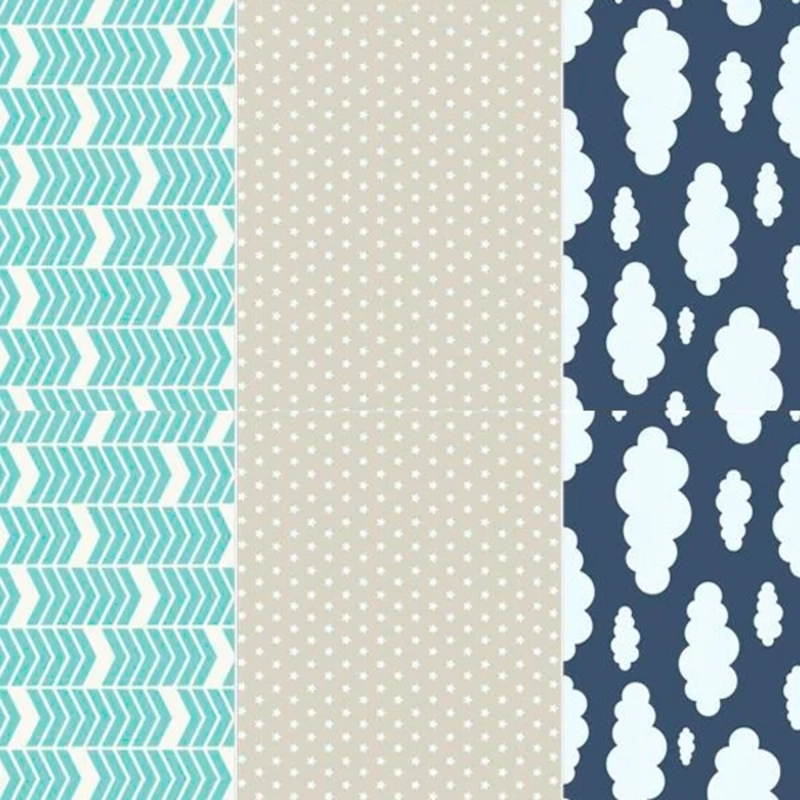HOJAS WASHI MULTICOLOR SILHOUETTE - 3