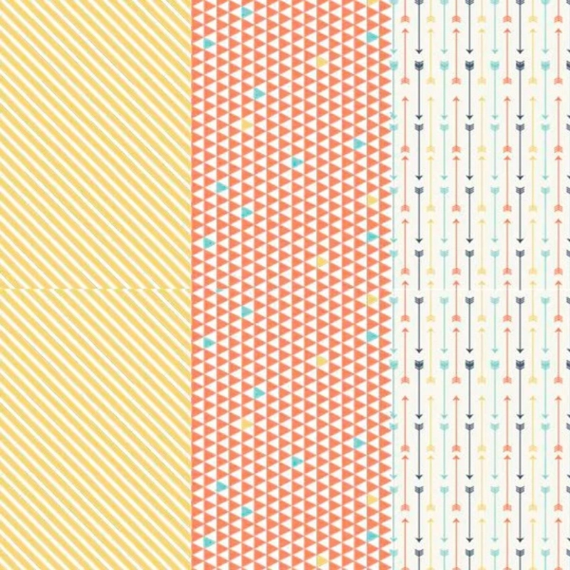 HOJAS WASHI MULTICOLOR SILHOUETTE - 4