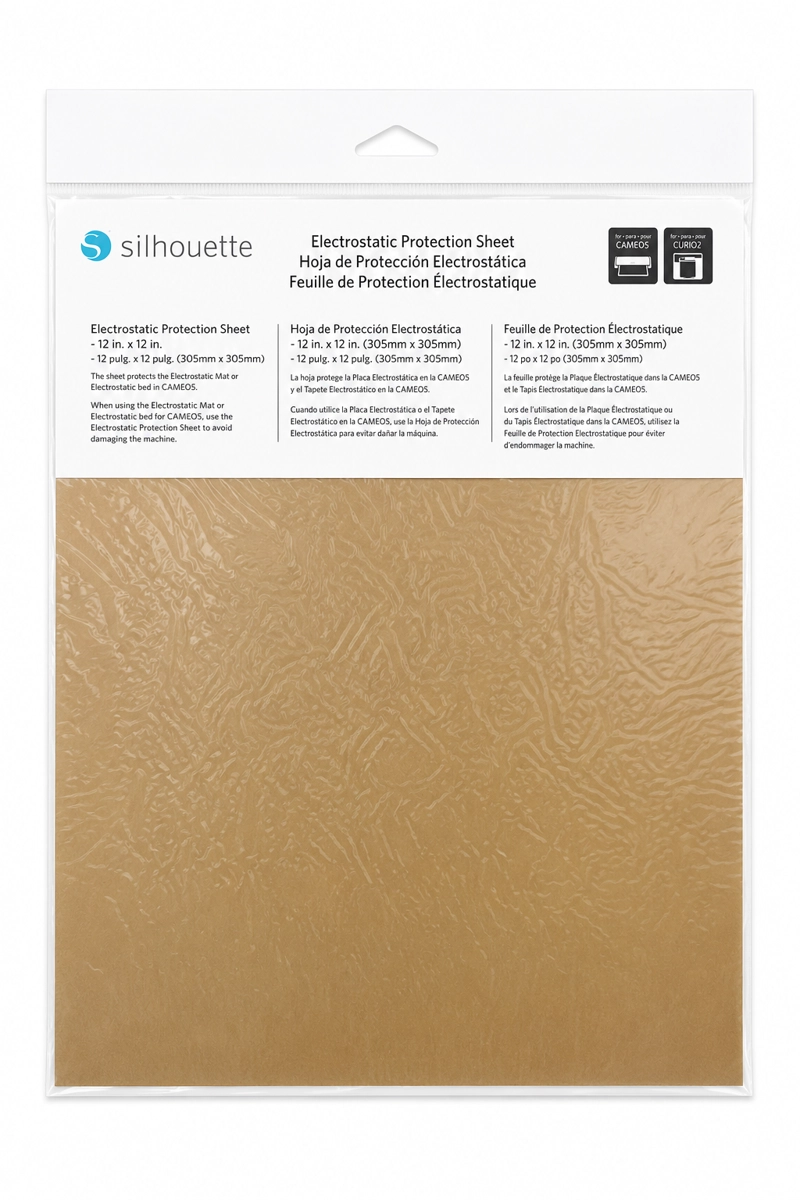 HOJA DE PROTECCION ELECTROSTATICA 12' X 12' SILHOUETTE