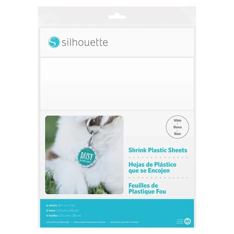 PLASTICO TERMORRETRACTIL IMPRIMIBLE BLANCO SILHOUETTE - 1