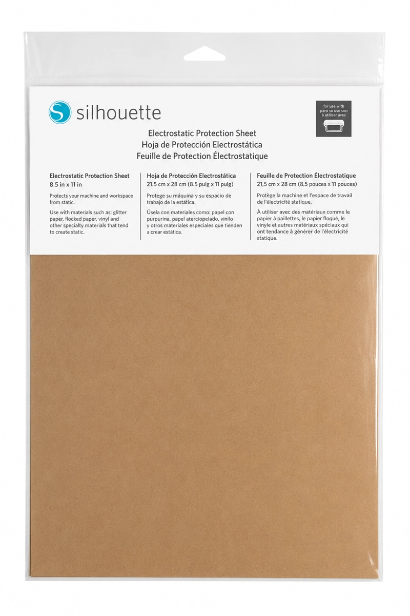 HOJA DE PROTECCION ELECTROESTATICA 8.5' X 12' SILHOUETTE - 3