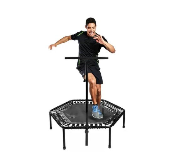 TRAMPOLÍN UPPER HARD TRAINING 130 CM CON SOPORTE - 2