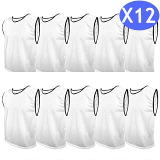 PETOS DEPORTIVOS COLOR BLANCO PACK DE 12X - 1