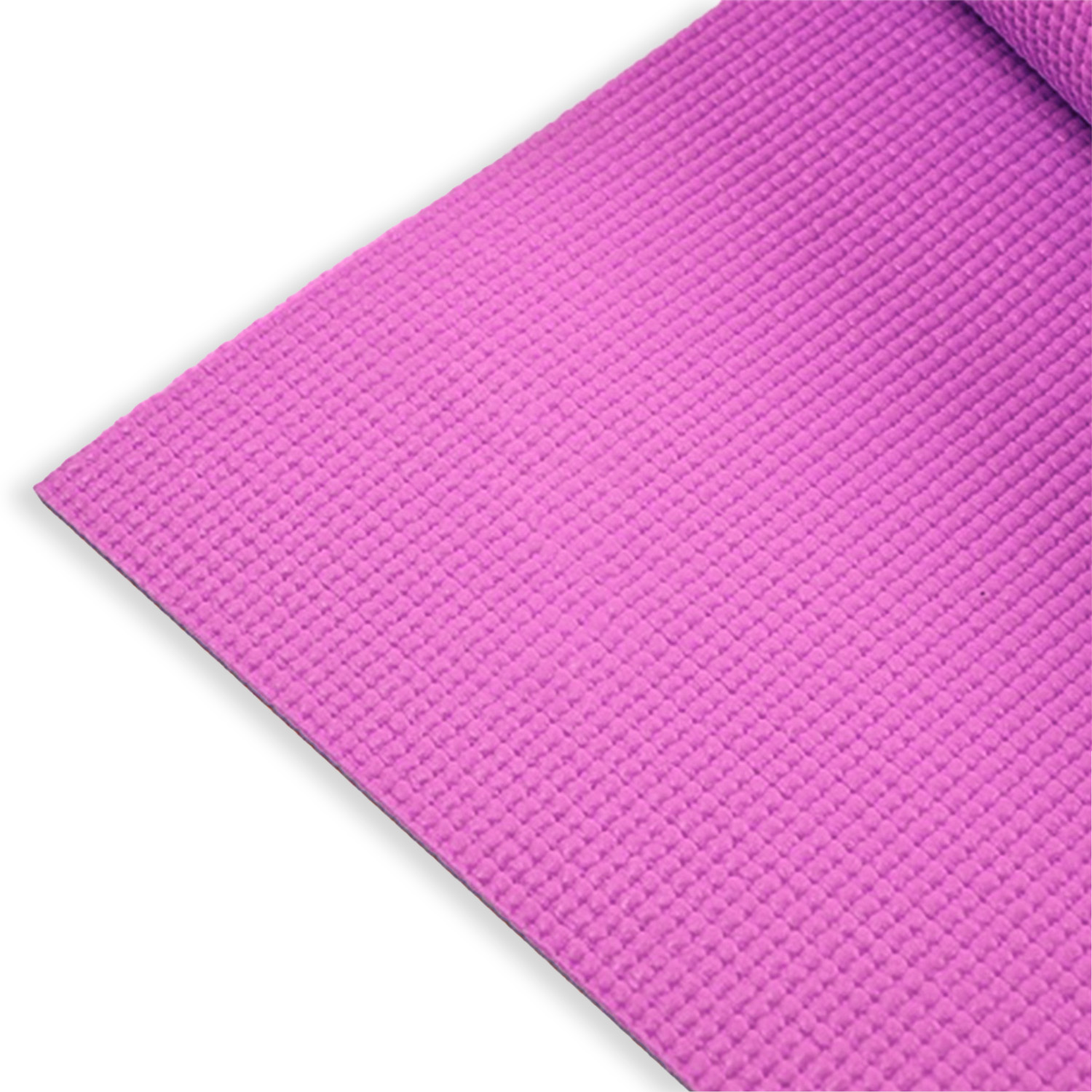 MAT DE YOGA PVC 6 MM DOBLE COLOR ROSADO / MORADO - 2
