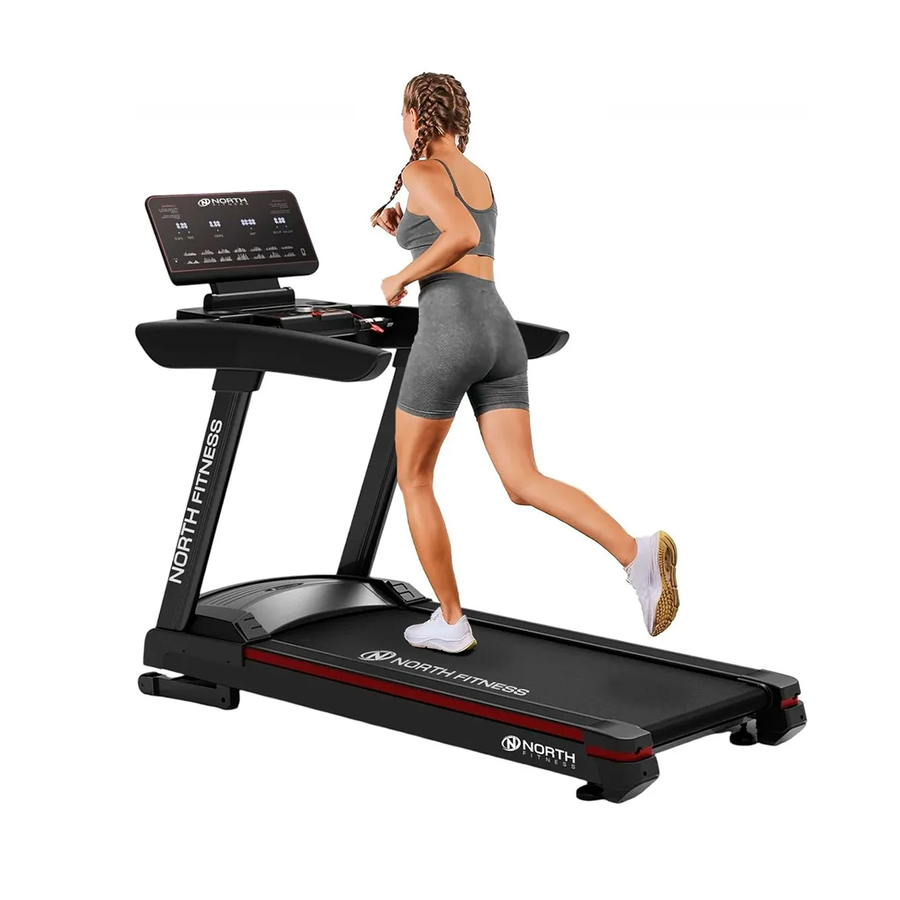 TROTADORA SEMI COMERCIAL 5 HP TECHSPORT GOLD-FLEX NORTH TS TM2580EA - 6