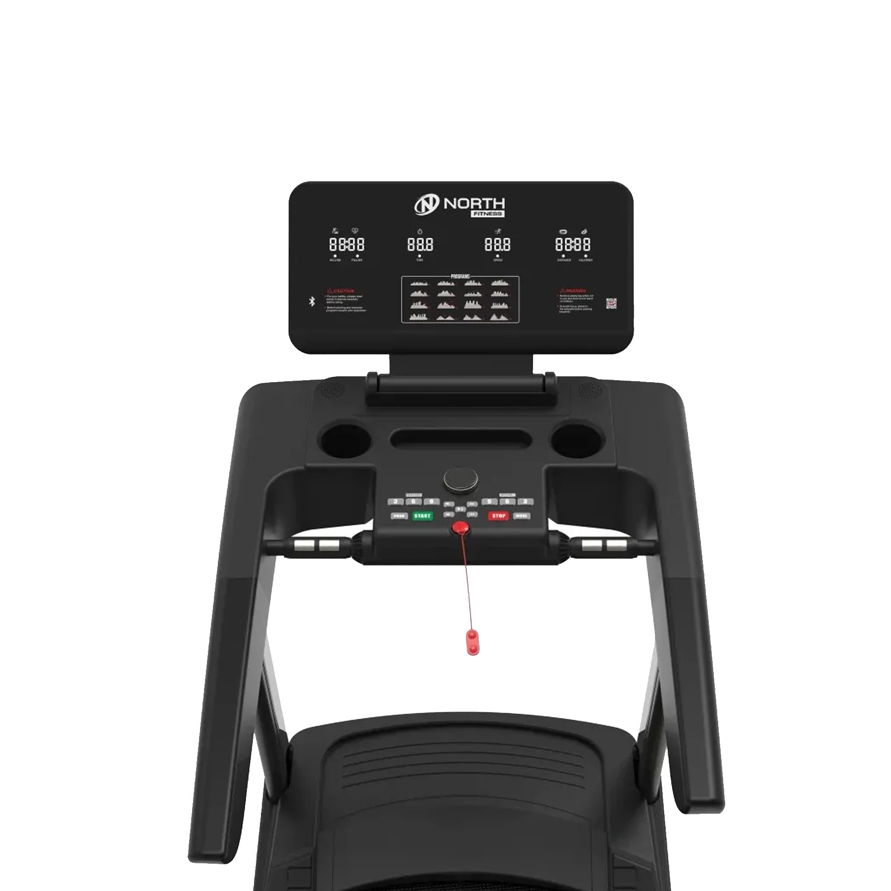 TROTADORA SEMI COMERCIAL 5 HP TECHSPORT GOLD-FLEX NORTH TS TM2580EA - 7