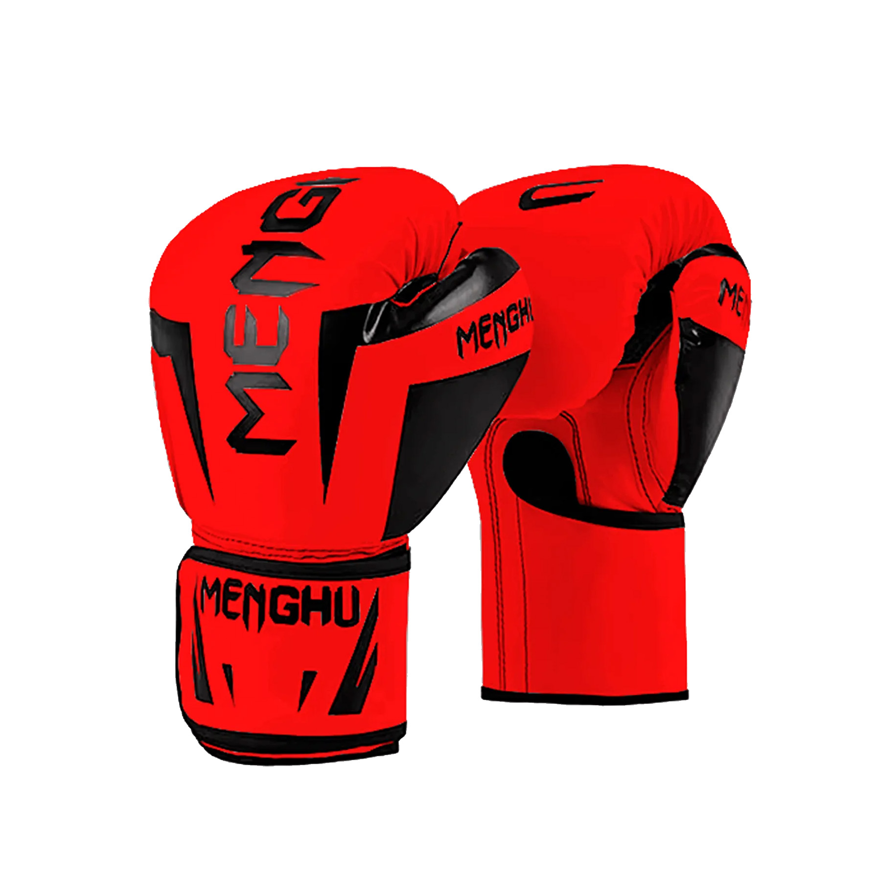 GUANTES DE BOX MENGHU 10 ONZ TIGRE SERIES ROJO - 1