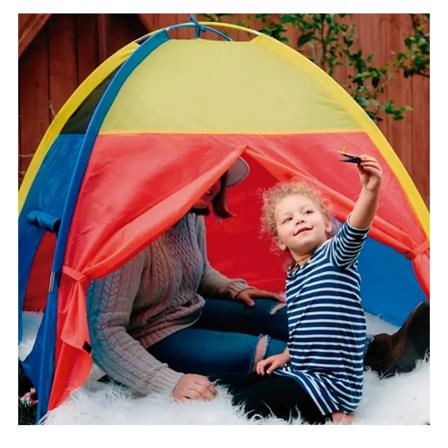 CARPA DE NIÑOS JUEGOS – 120 X 120 X 80 CM – BB103 - 4