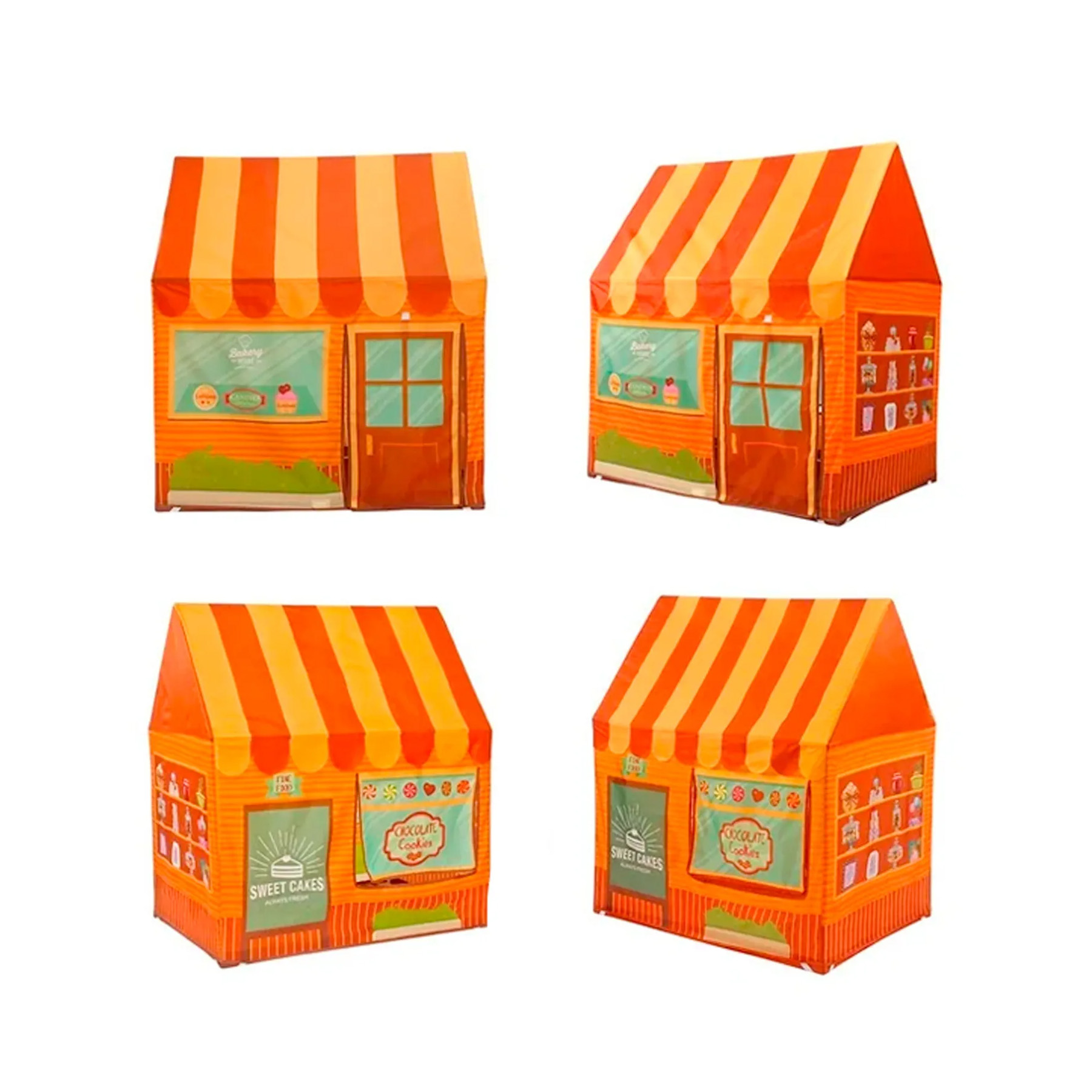 CARPA INFANTIL CASA POSTRE NARANJO RE5106B - 2