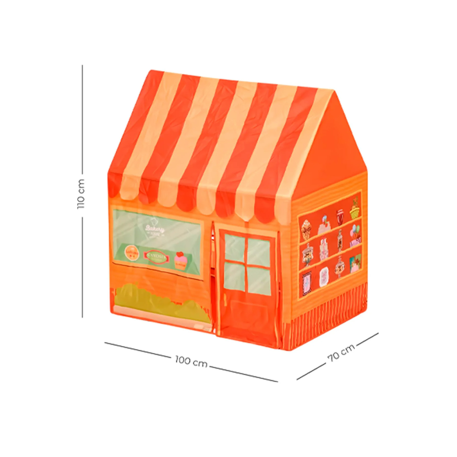 CARPA INFANTIL CASA POSTRE NARANJO RE5106B - 4