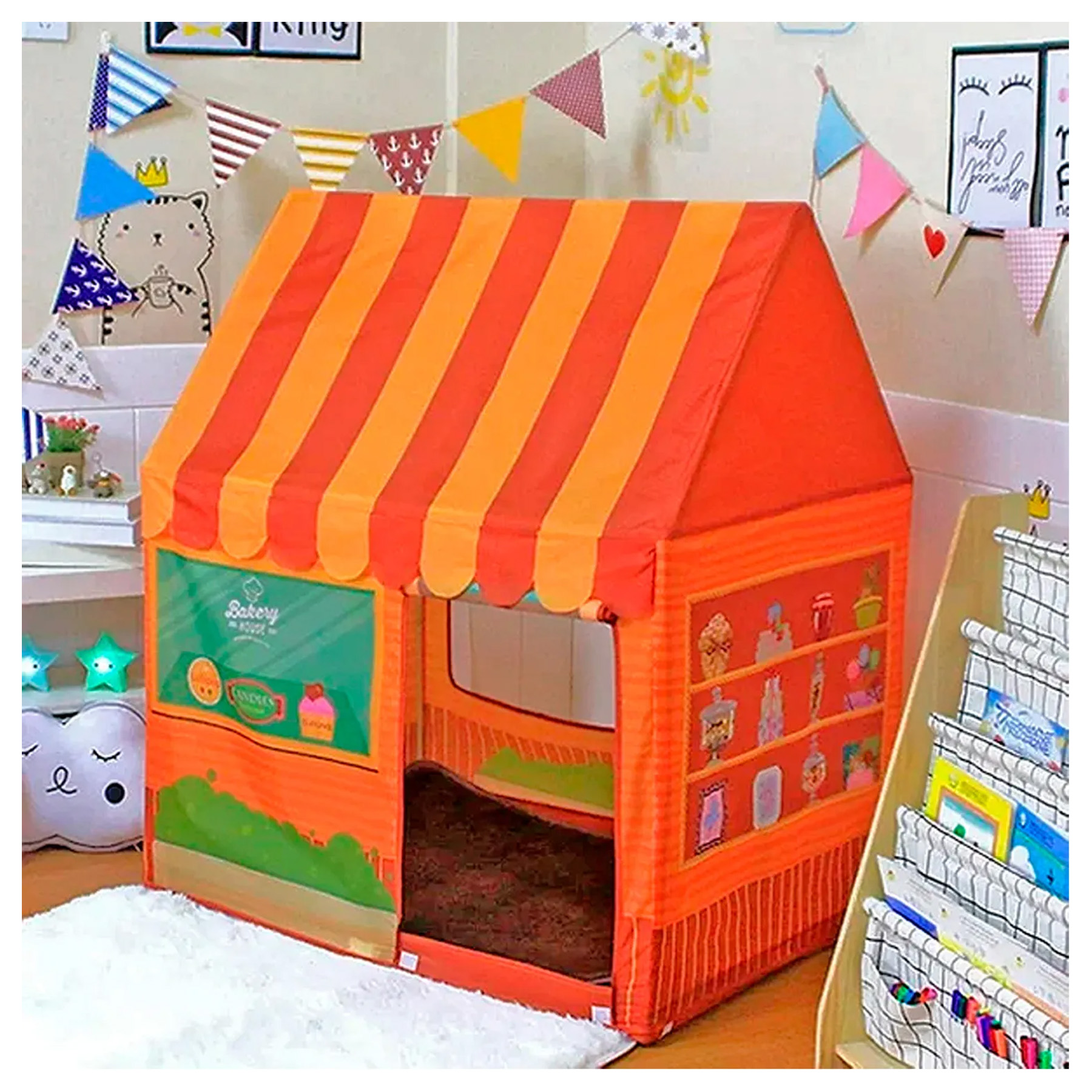CARPA INFANTIL CASA POSTRE NARANJO RE5106B - 5