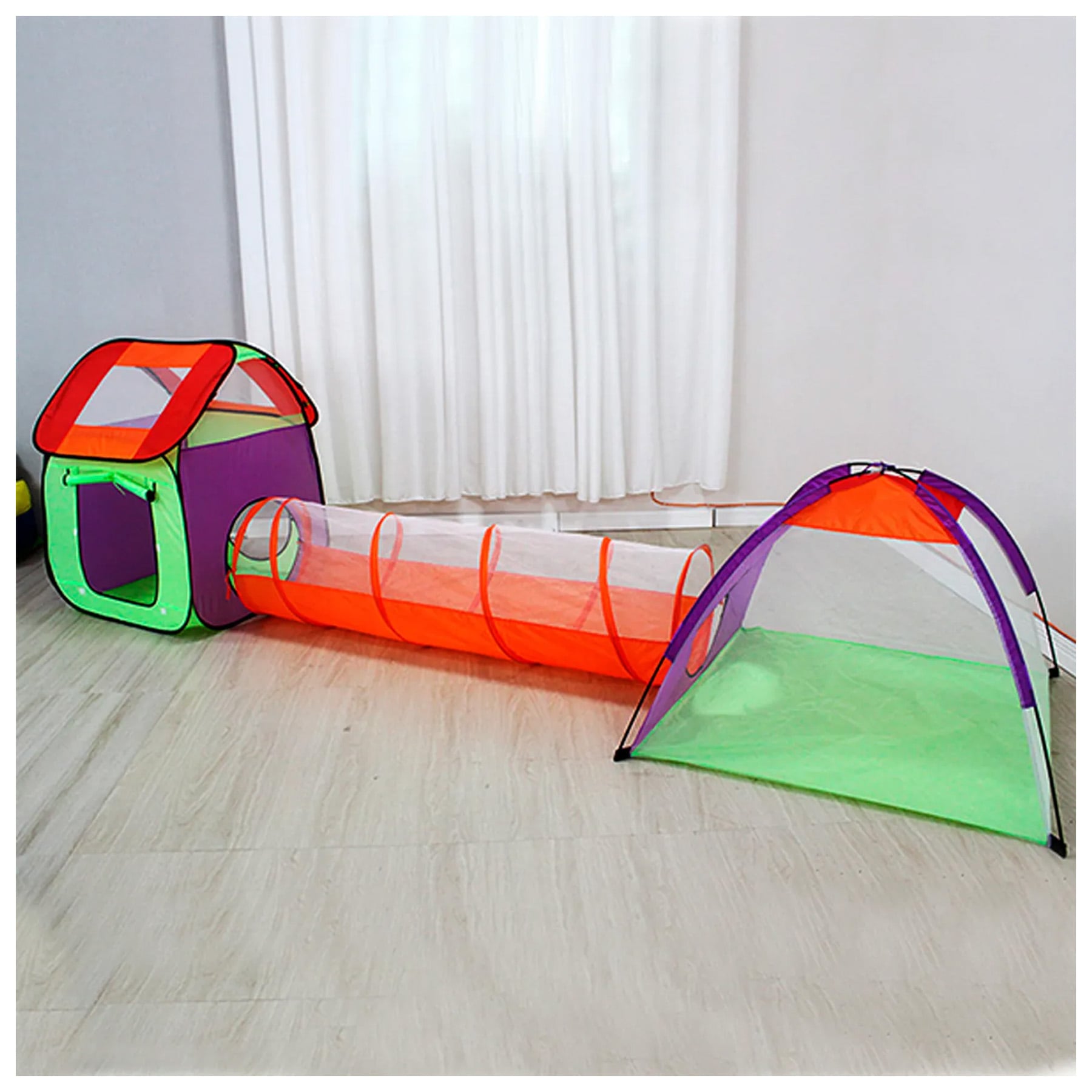 CARPA INFANTIL TUNEL GATEO DOMO 3 EN 1 – RE3301 - 3
