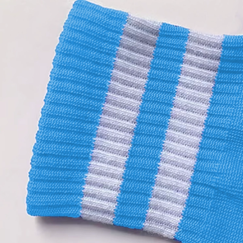 CALCETINES FUTBOL PACK 10X CALIDAD B - CELESTE - 3