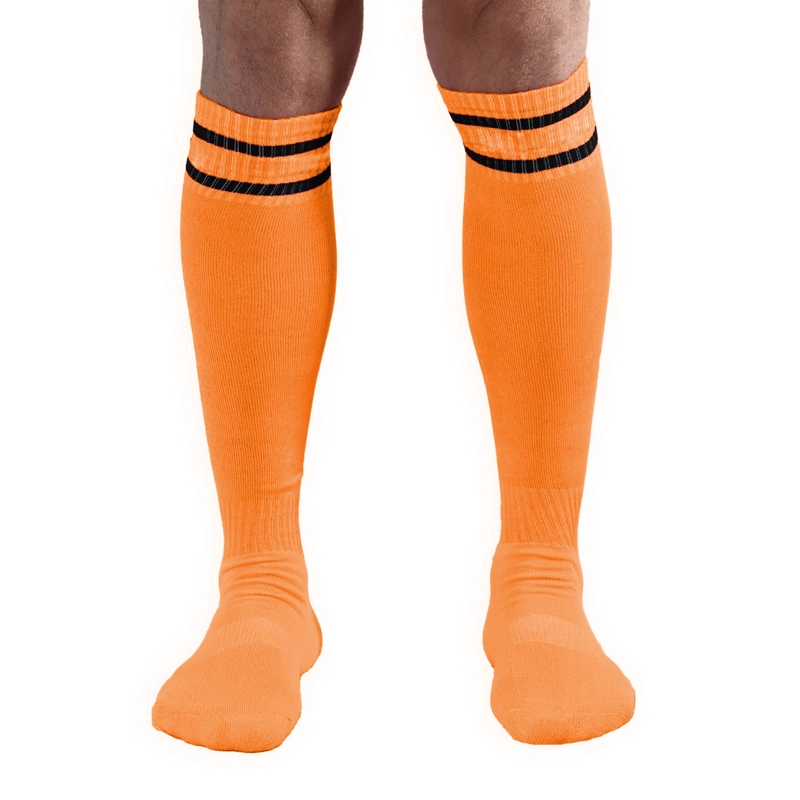 CALCETINES FUTBOL PACK 10X CALIDAD B - NARANJO - 2