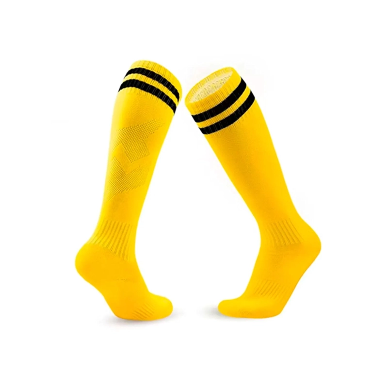 CALCETINES FUTBOL PACK 10X CALIDAD A -  AMARILLO - 1