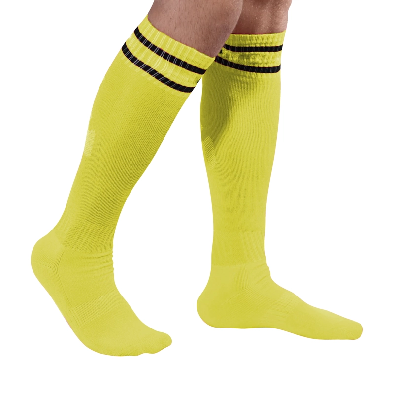 CALCETINES FUTBOL PACK 10X CALIDAD A -  AMARILLO - 3