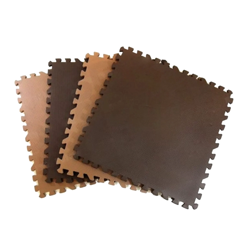 PACK 4X TATAMI 60 CM X 60 CM X 1 CM MARRON CLARO… - 3