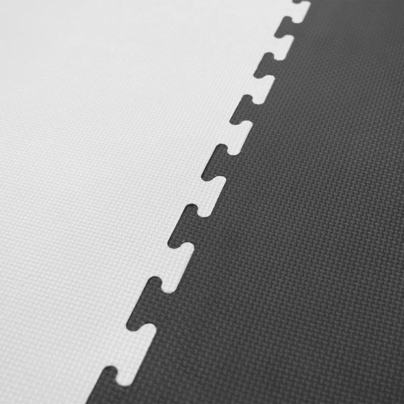 PACK 5X TATAMI 4,0 CM GROSOR - 100 X 100 CM - NEGRO / GRIS - 4