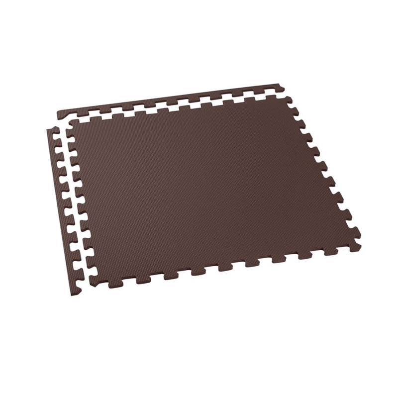 PACK 4X TATAMI 60 CM X 60 CM X 1 CM MARRON… - 3