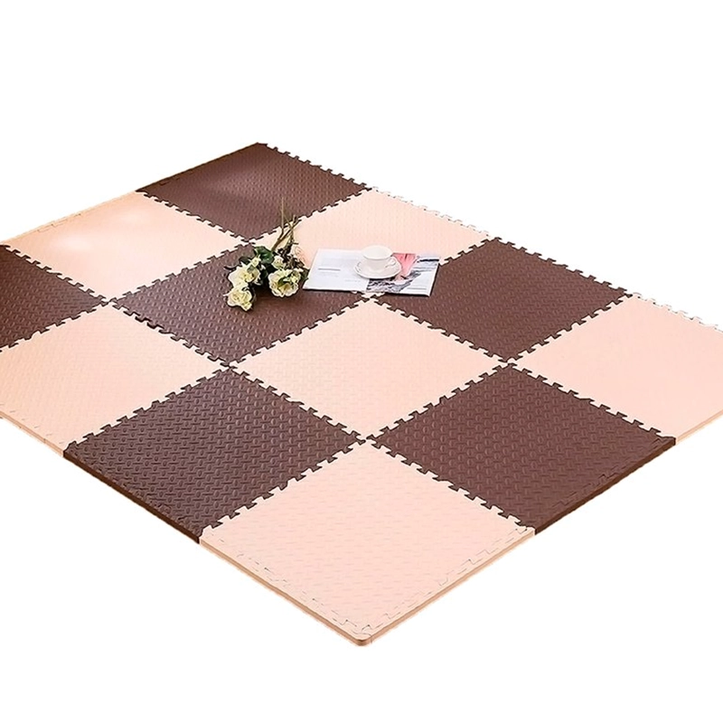 PACK 4X TATAMI 60 CM X 60 CM X 1 CM MARRON… - 4