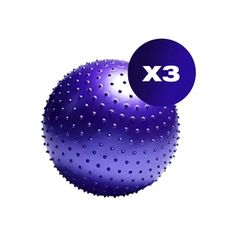 PACK 3X BALON PELOTA ERIZO  60 CM - 1
