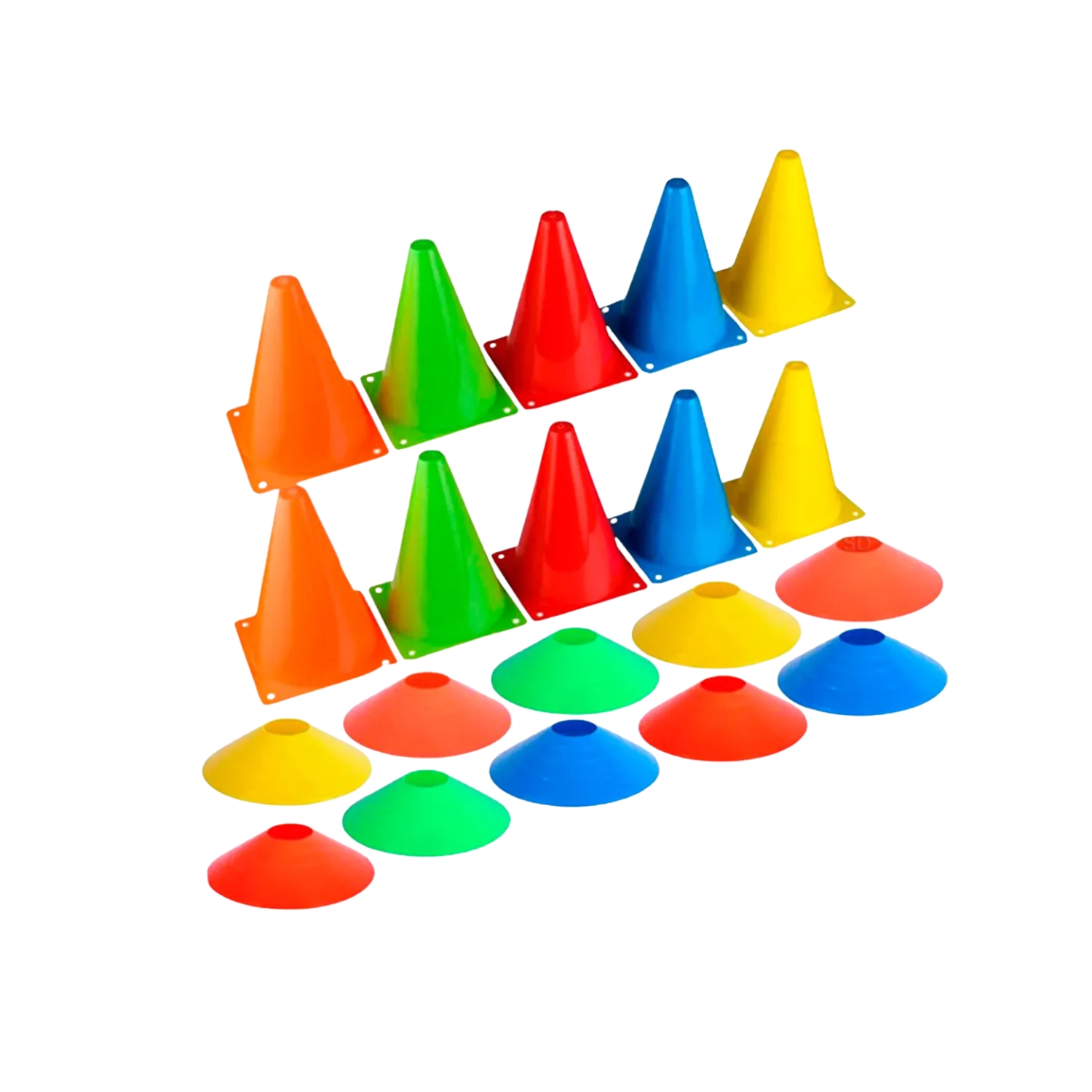 SET DE AGILIDAD + ESCALERA + CONOS LENTEJAS + CONOS PATINAJE + PARACAIDAS + ESTACAS – MK- 848 – 2S - 4