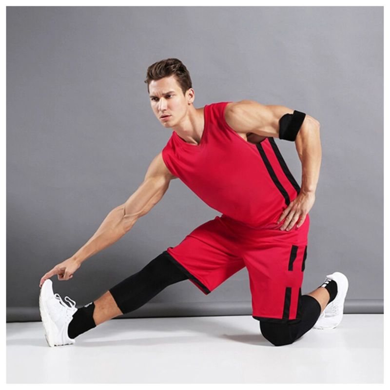 UNIFORME DE BASKETBALL UNISEX DISEÑO 206580 / (ROJO / NEGRO) TALLA 3XL / NEGRO / 3XL - 2