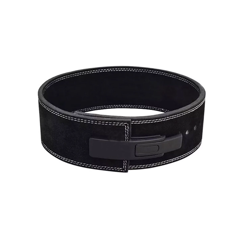 CINTURON DE LEVANTAMIENTO KATANA - CUERO NUBUCK 10 CM WE-4B - NEGRO - TALLA XL / TALLA XL - 3