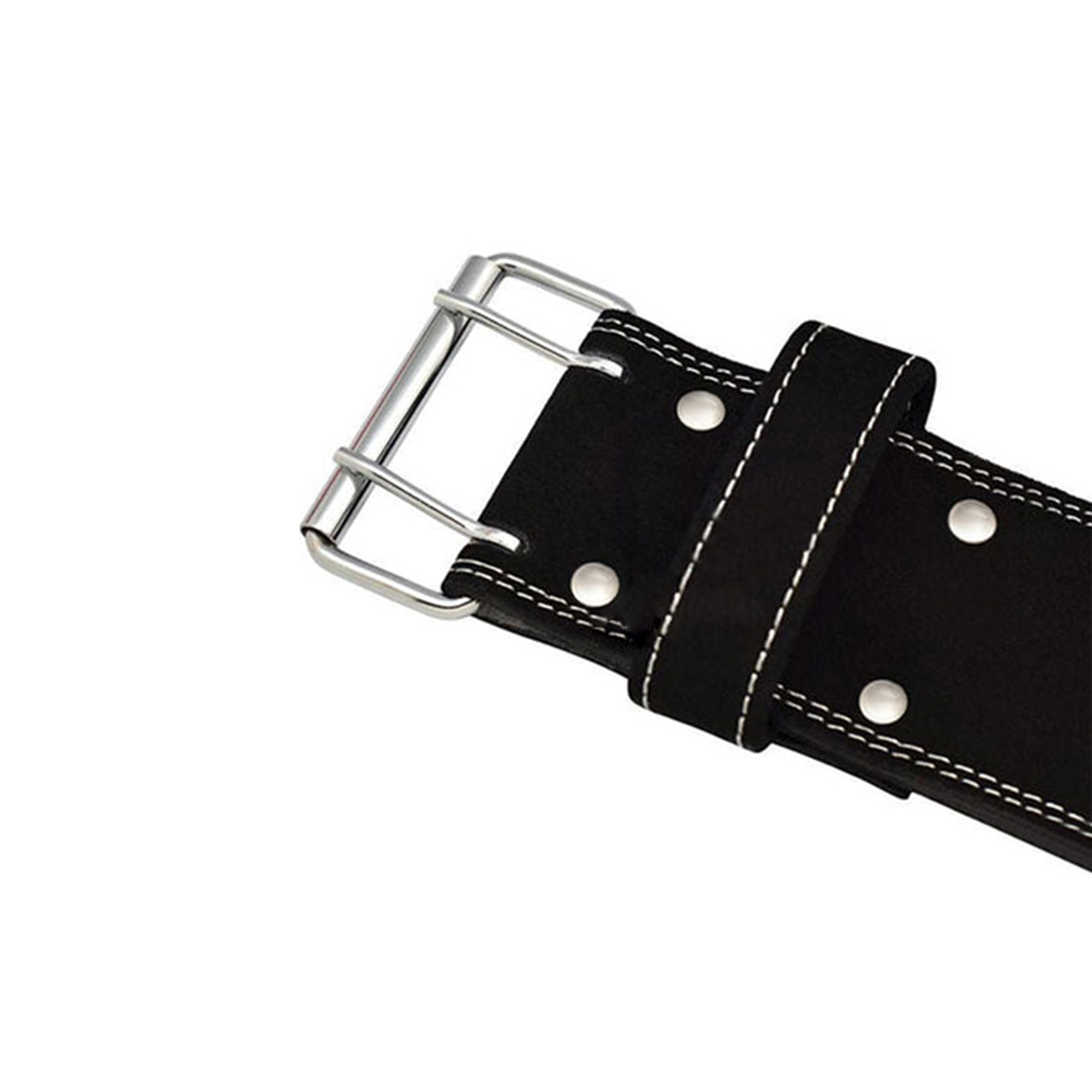 CINTURON DE LEVANTAMIENTO KATANA - CUERO NUBUCK 10 CM WE-4B - NEGRO - TALLA XXL / TALLA XXL - 5