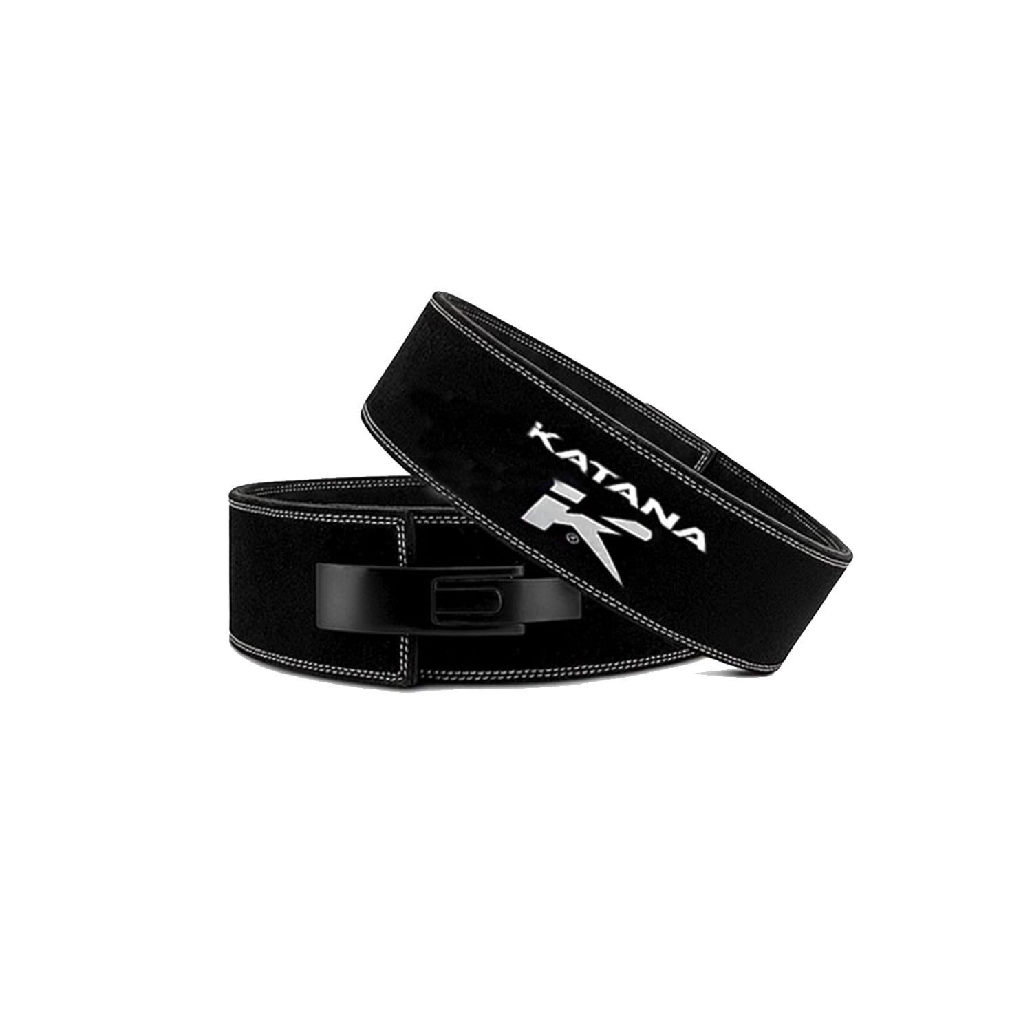 CINTURON DE LEVANTAMIENTO KATANA - CUERO REAL PALANCA PB01 - NEGRO TALLA XXL / TALLA XXL - 2