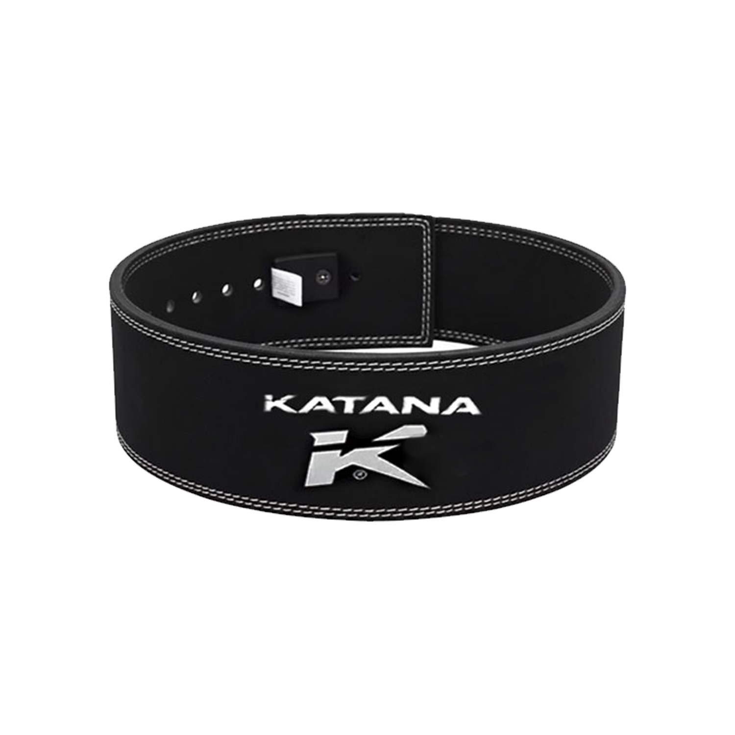 CINTURON DE LEVANTAMIENTO KATANA - CUERO REAL PALANCA PB01 - NEGRO TALLA M / TALLA M - 4
