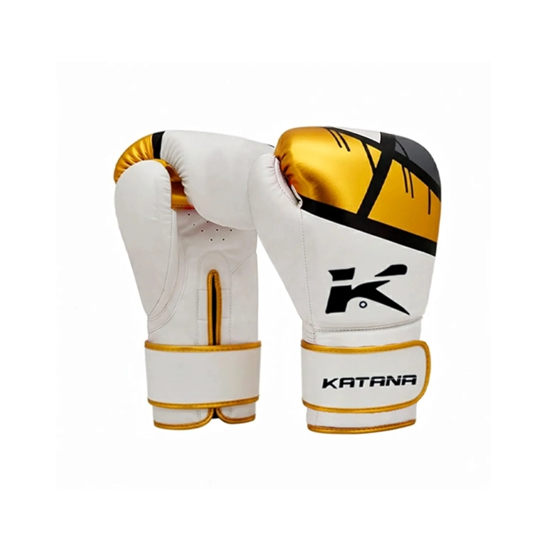 GUANTES DE BOXEO KATANA - F7 ERGO – BGR-F7PK - ORO NEGRO - 14 ONZ / 14 ONZ - 2