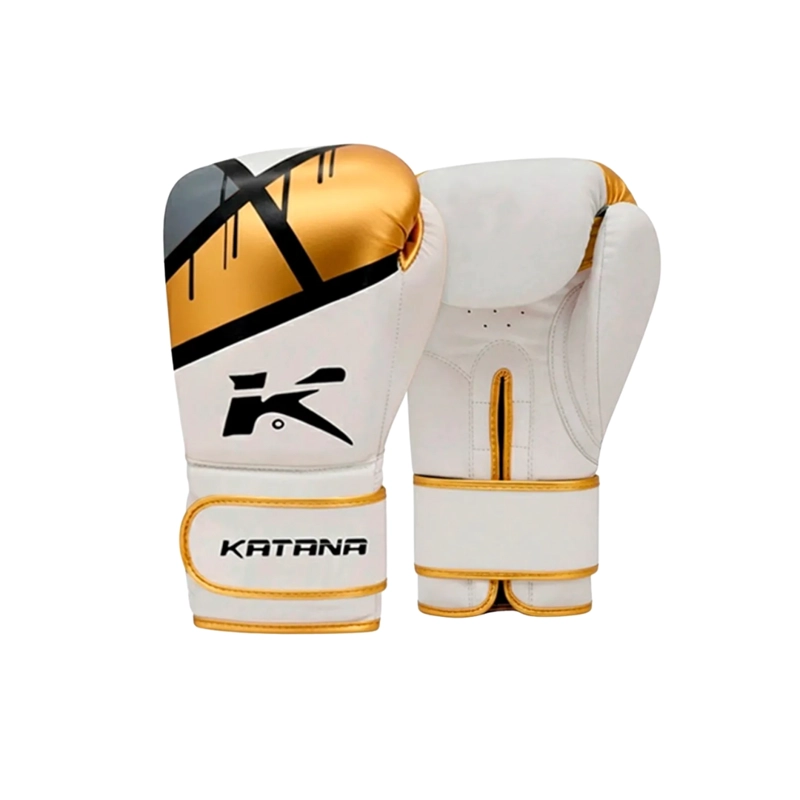 GUANTES DE BOXEO KATANA - F7 ERGO – BGR-F7PK - ORO NEGRO - 16 ONZ / 16 ONZ - 1