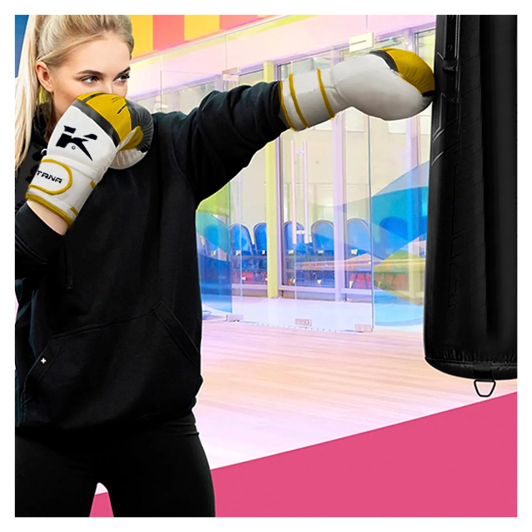 GUANTES DE BOXEO KATANA - F7 ERGO – BGR-F7PK - ORO NEGRO - 16 ONZ / 16 ONZ - 7