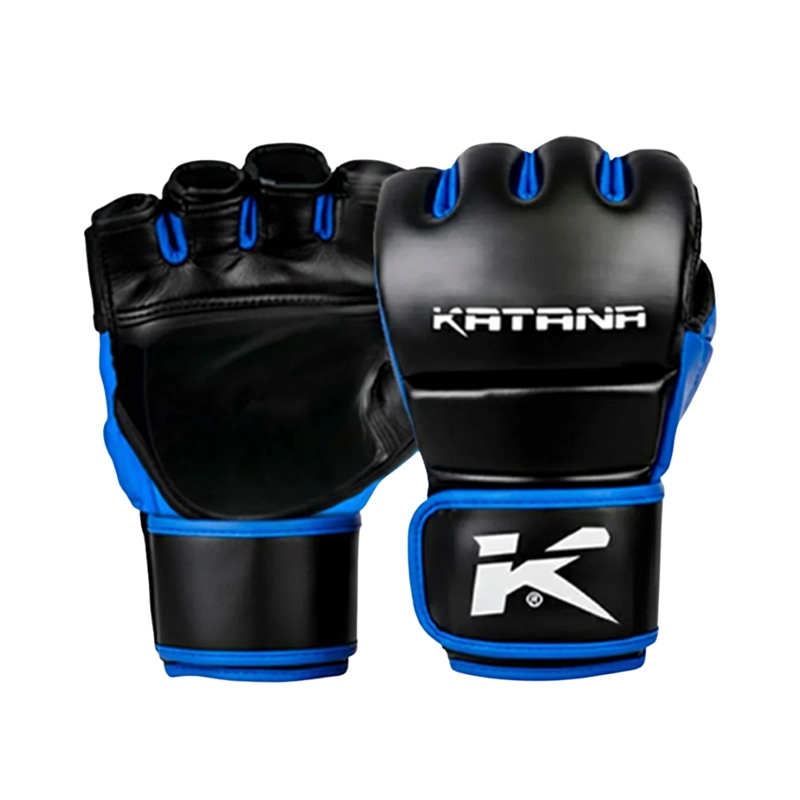 GUANTILLAS MMA T6 KATANA - MMA-BT6 - AZUL - TALLA L / TALLA L - 1