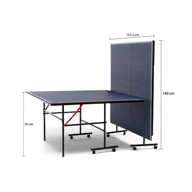 MESA DE PING PONG FRONTON PLEGABLE 25 MM CON RUEDAS – SD-TTB03 - 8