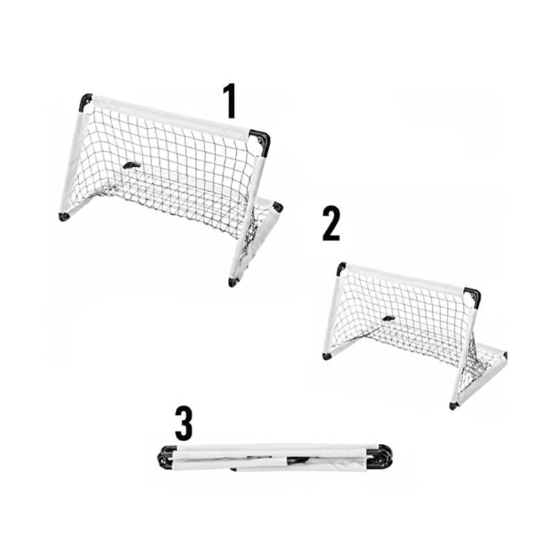 ARCO DE FUTBOL INFANTIL PLEGABLE METAL 60 X 90 CM - 5026 - 4